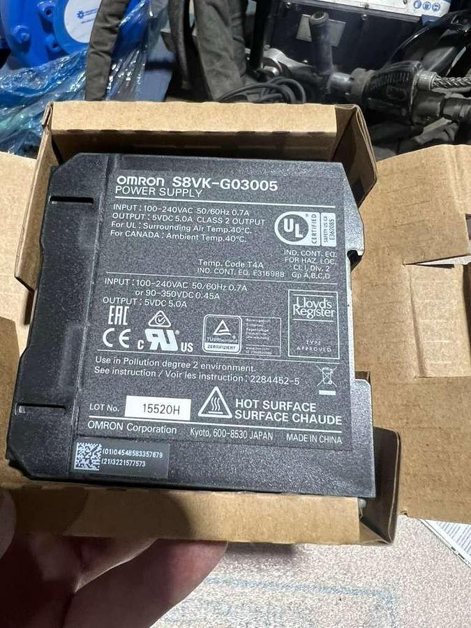 Used OMRON Power Supply S8VK-G03005 S8VKG03005 NEW OPEN BOX STK L816CC