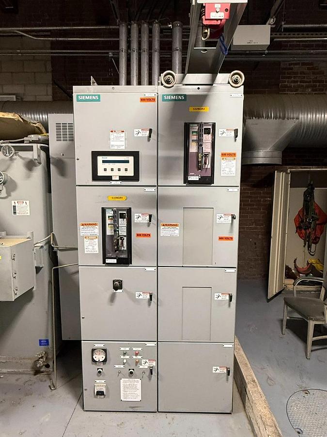 Used Siemens 2500–3500 kVA 13.8kV–600Y/346V Liquid-Filled Substation Transformer