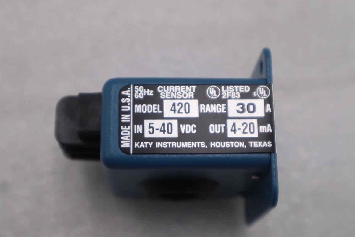 Used KATY INSTRUMENTS 420-30 CURRENT SENSOR 30A - STOCK GF333A