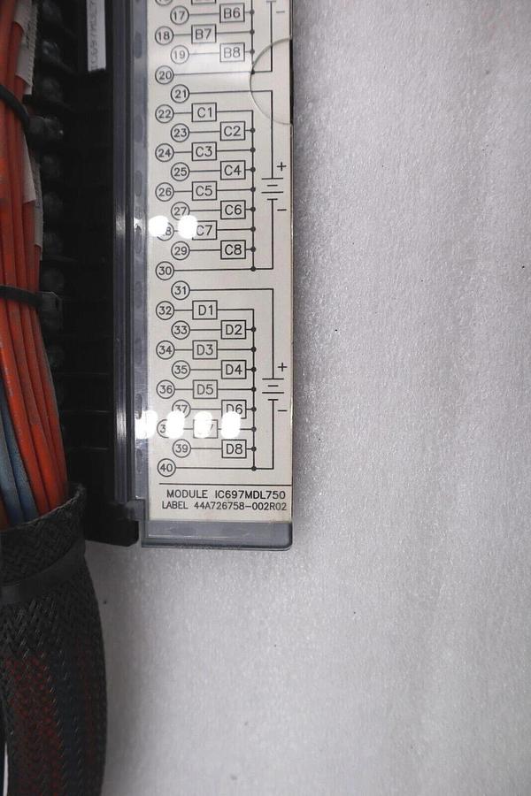 Used GE FANUC IC697MDL750 OUTPUT MODULE 2A MAX #L-240