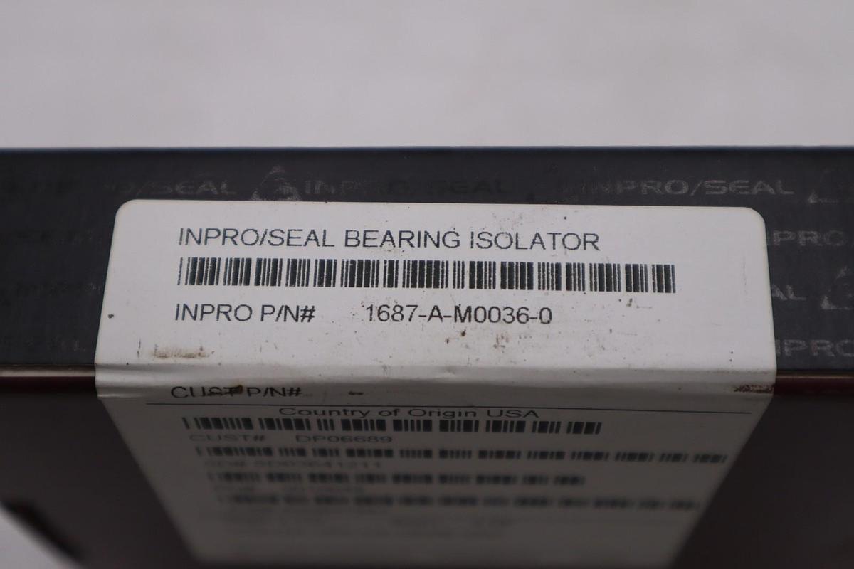 Chesterton Inpro/Seal Bearing Isolator 1687-A-M0036-0 New In Box Stock H1342A