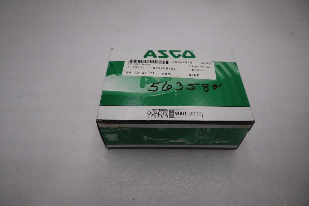 Used NEW Asco 302274 2-Way Internal Solenoid Valve Rebuild Kit STOCK G815A