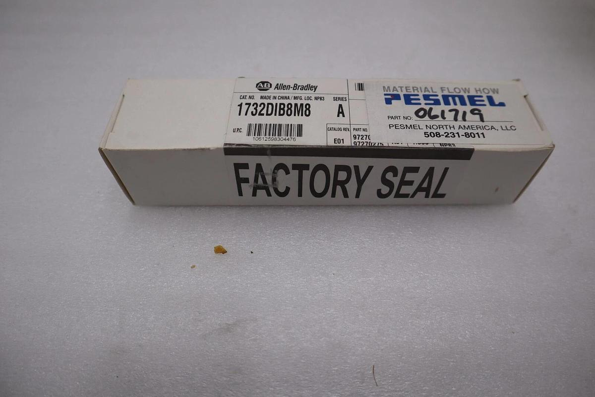 Used ALLEN BRADLEY 1732D-IB8M8 / 1732DIB8M8 (NEW SEALED) STOCK G571A