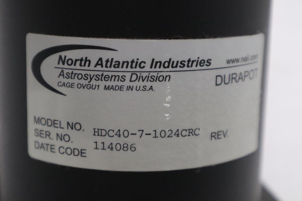 Used NORTH ATLANTIC INDUSTRIES ASTROSYSTEMS HDC40-7-1024CRC - STOCK GF1333
