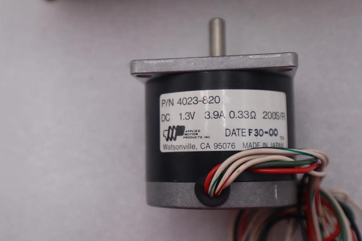 APPLIED MOTION 4023-820 1.3V 3.9A STEPPER MOTOR STOCK #K-1799