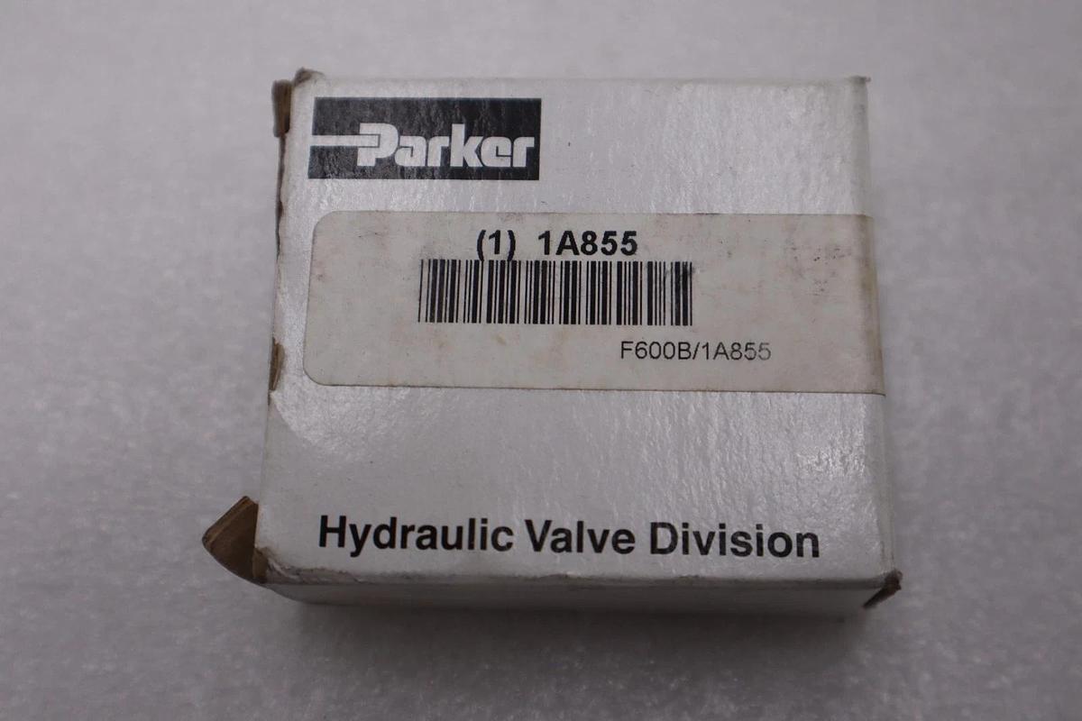 NEW Parker F600B/1A855 Hydraulic Valve Division STOCK H850A