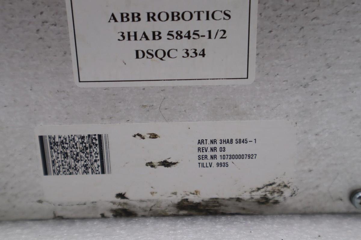 Used Efore ABB SR92A060 Power Supply Module 3HAB 5845-1/2 STOCK 3191