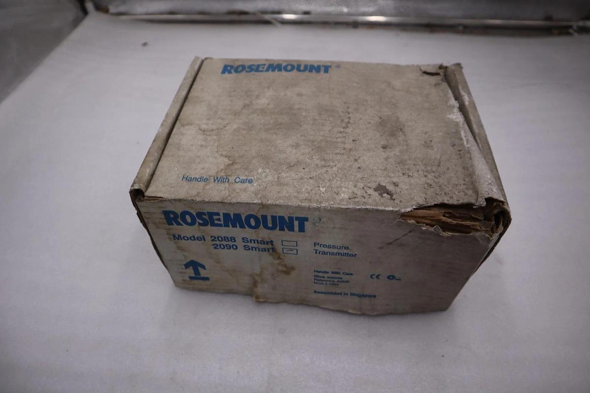 Used ROSEMOUNT 2090PG2S22A1 10.5-36VDC 150PSI PRESSURE TRANSMITTER - STOCK GF449