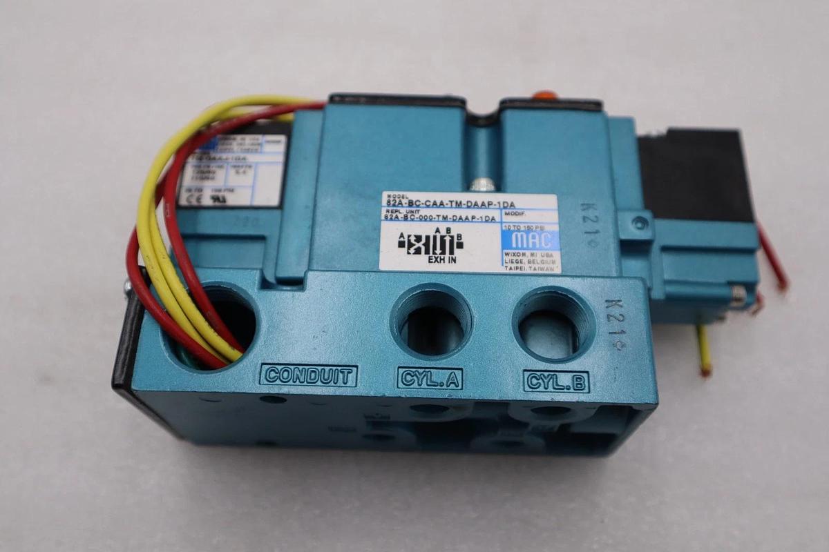 NEW Mac Valves 82A-BC-CAA-TM-DAAP-1DA Solenoid Valve STK H1464