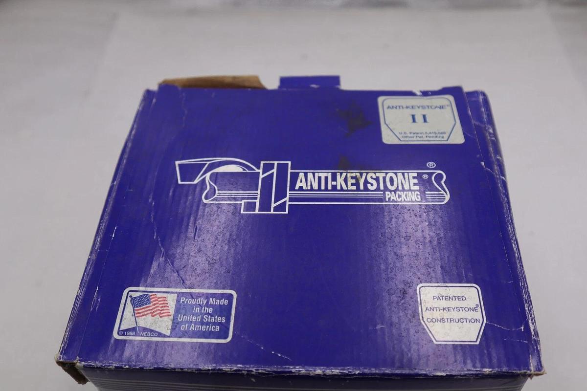 NEW ENGLAND BRAIDING 7800 9/16" 5.20 lbs ANTI KEYSTONE PACKING STOCK #3229