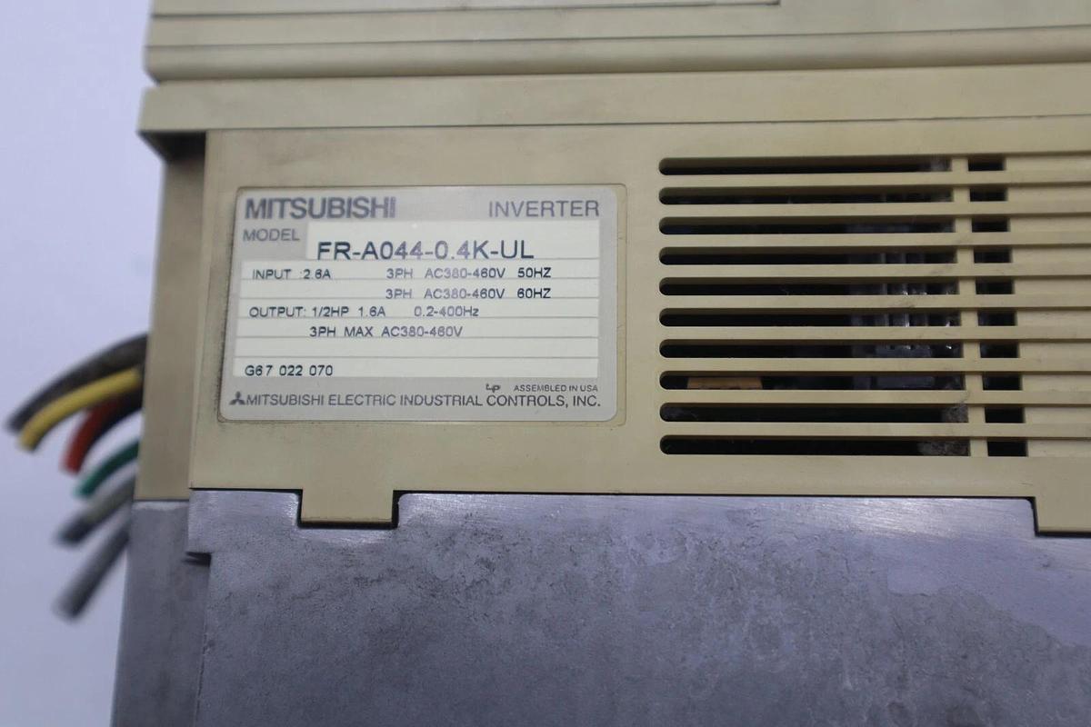 Used MITSUBISHI FR-A044-0.4K-UL DRIVE STOCK 4316