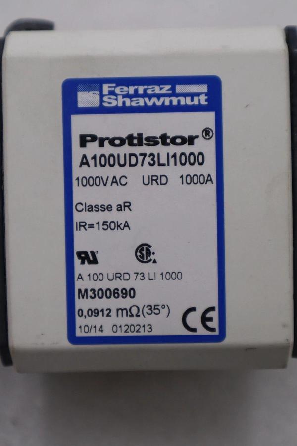 Used Ferraz Shawmut M300690 Protistor Fuse 1000V 1000A - NEW - STOCK GF588A