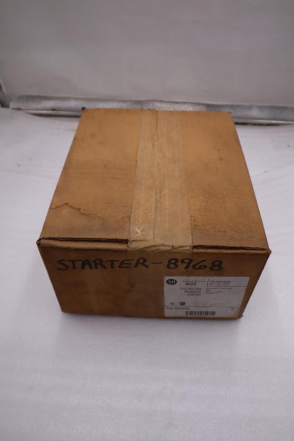 ALLEN BRADLEY 405-B40ND STARTER REVERSING 600V MAX - STOCK GF18