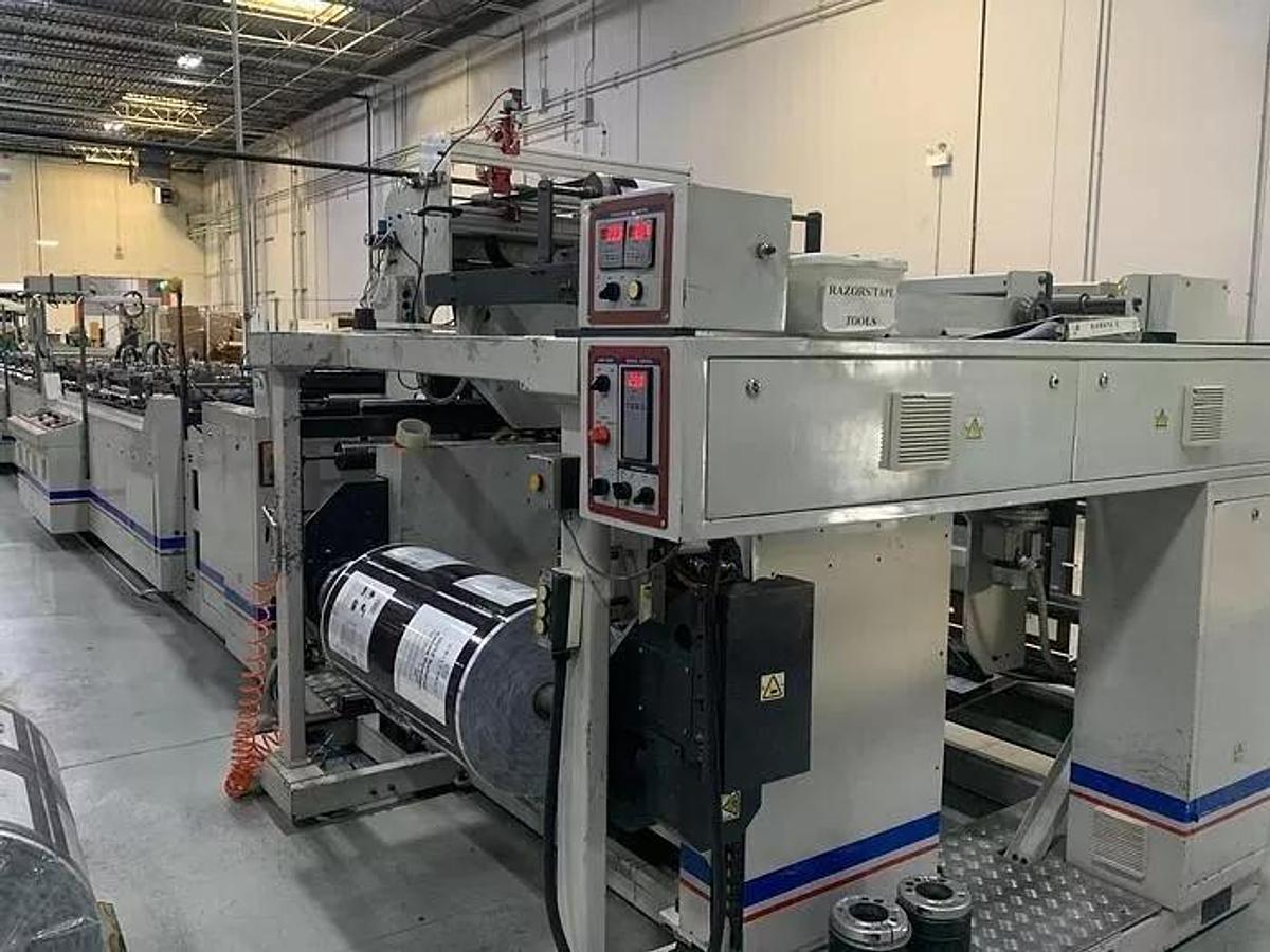 Used 48" WIDE (1200MM) MAMATA VEGA 610 POUCH MACHINE MANUFACTURED 2008