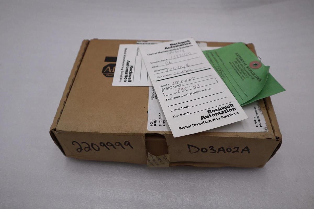 Refurbished Allen Bradley 1747-SN /B SLC500 Universal Remote I/O Scanner Module #H61A