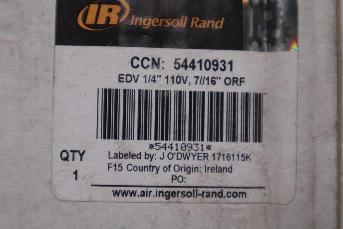 NEW OPEN BOX Ingersoll-Rand 54410931 Auto Drain Valve 1/4" NPT STK GF1164