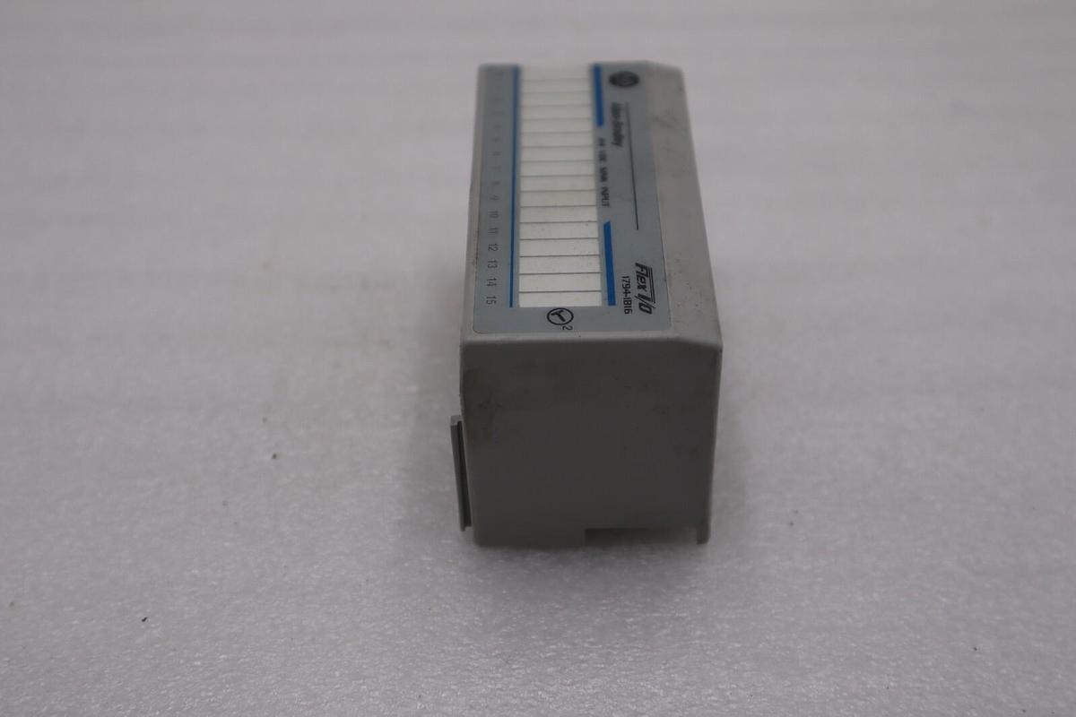 Used LOT OF 2 - Allen-Bradley 1794-IB16 Ser. A Flex I/O Input Module STOCK H135A