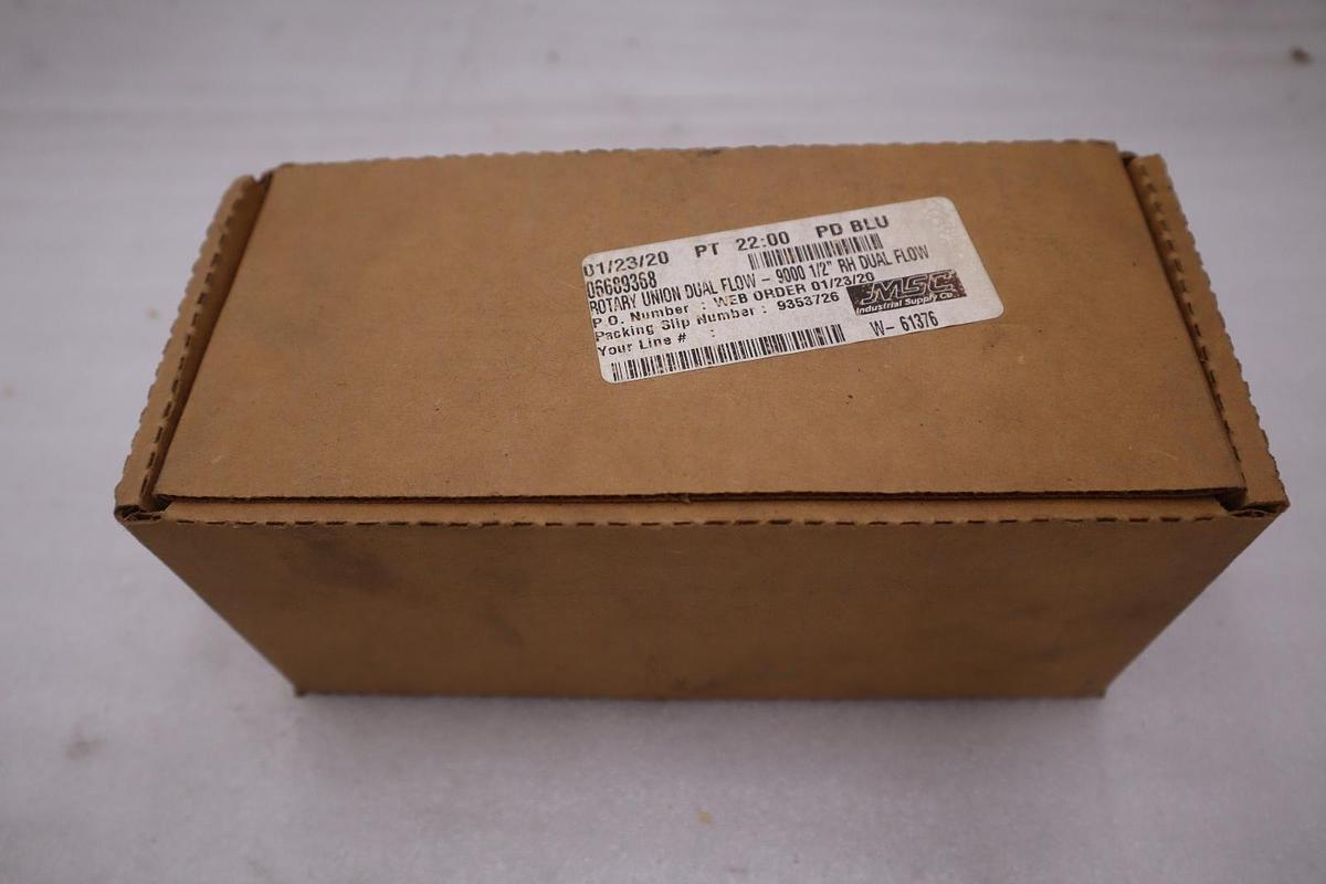 DUFF-NORTON 730398C Rotary Union Carbon Steel - NEW IN BOX - STOCK GF623A