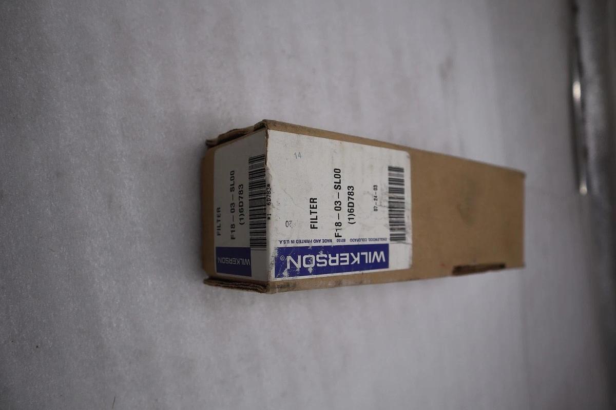 Used Wilkerson F18-03-SL00 COMPRESSED AIR FILTER 3/8" NPT - STOCK GF354A