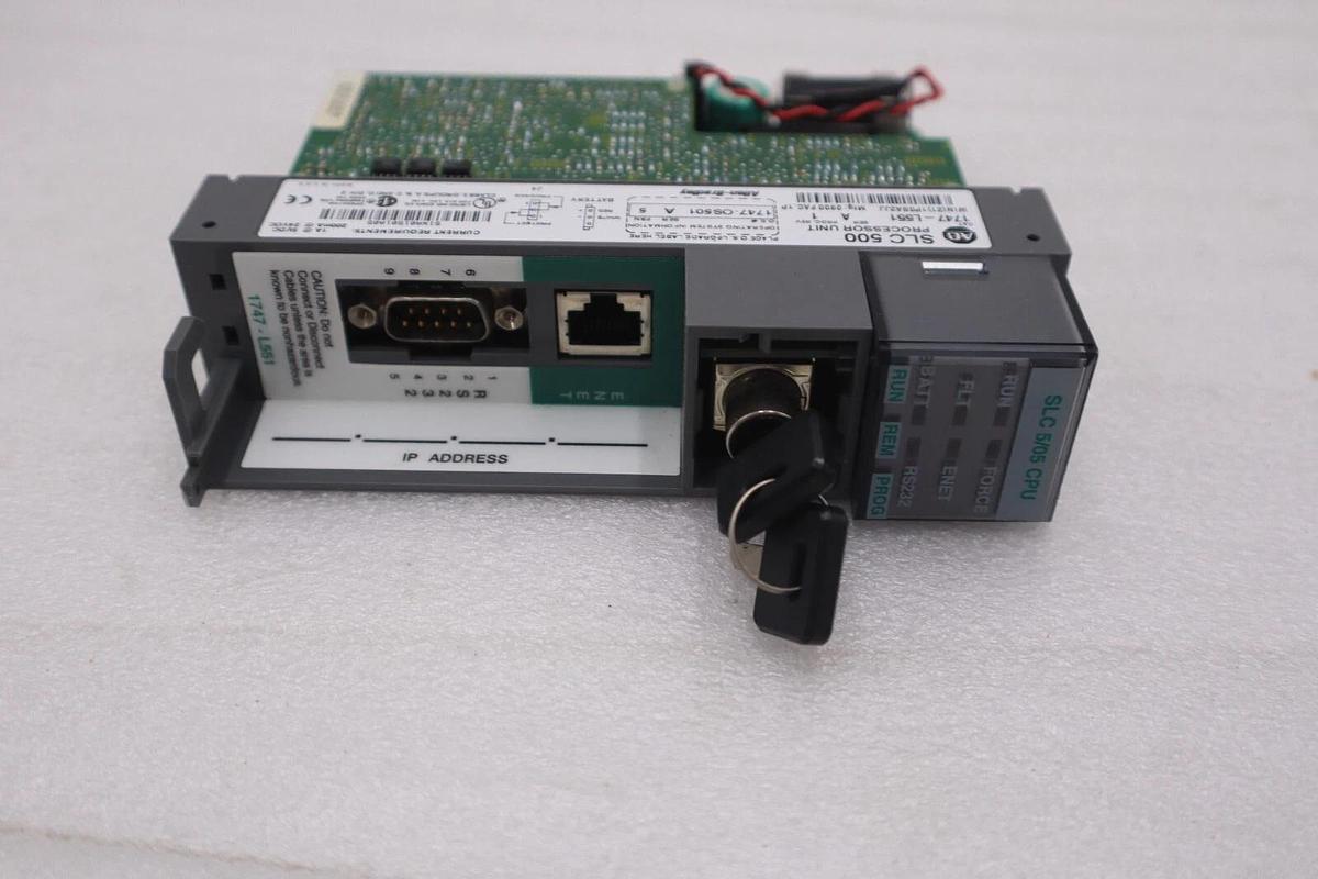 Used Allen Bradley 1747-L551 SLC 500 SLC 5/05 CPU Processor Controller Ser A STOCK H3