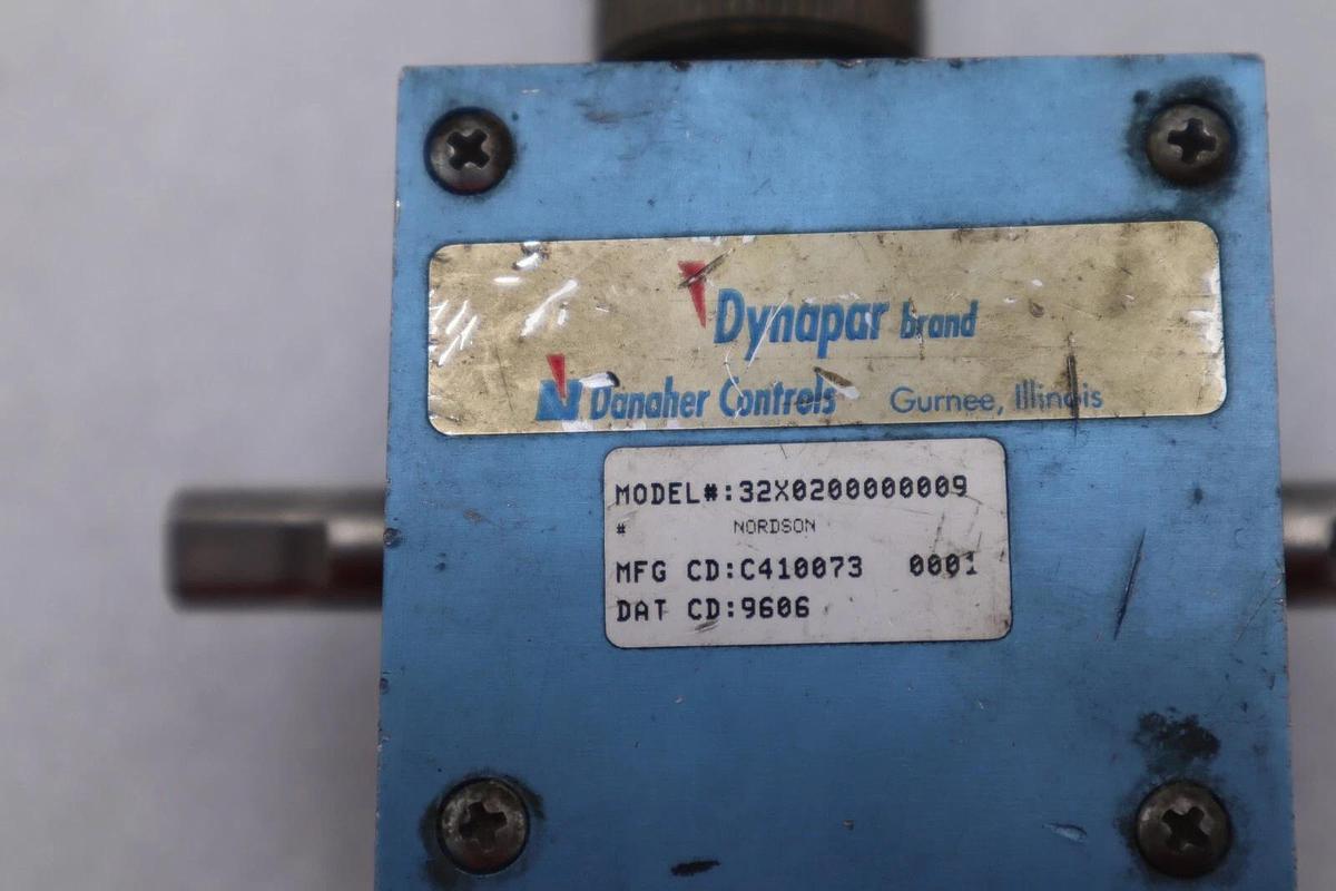 Used DYNAPAR 32X0200000009 ROTARY ENCODER STOCK #K-2394