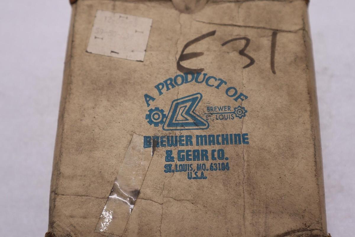 Used BREWER MACHINE & GEAR 18XH2F STOCK #B-853