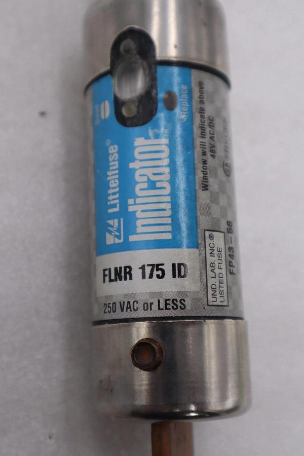 New Littelfuse FLNR 175 ID/ FRNR175ID Amp Fuse Powr-Gard 250 Volt STOCK H602A