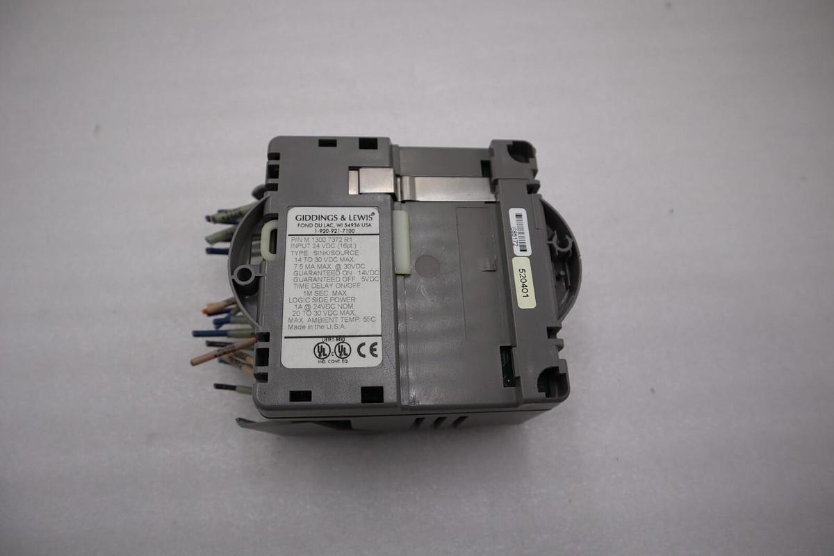 Used Giddings & Lewis M.1300.7372 R1 Input Module 24VDC SINK/SOURCE STOCK 5173A