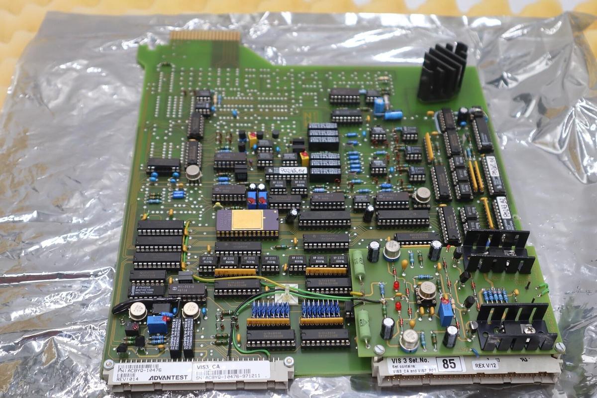Used ADVANTEST ACBYQ-10476 VIS3_CA REV 014 STOCK #1008A