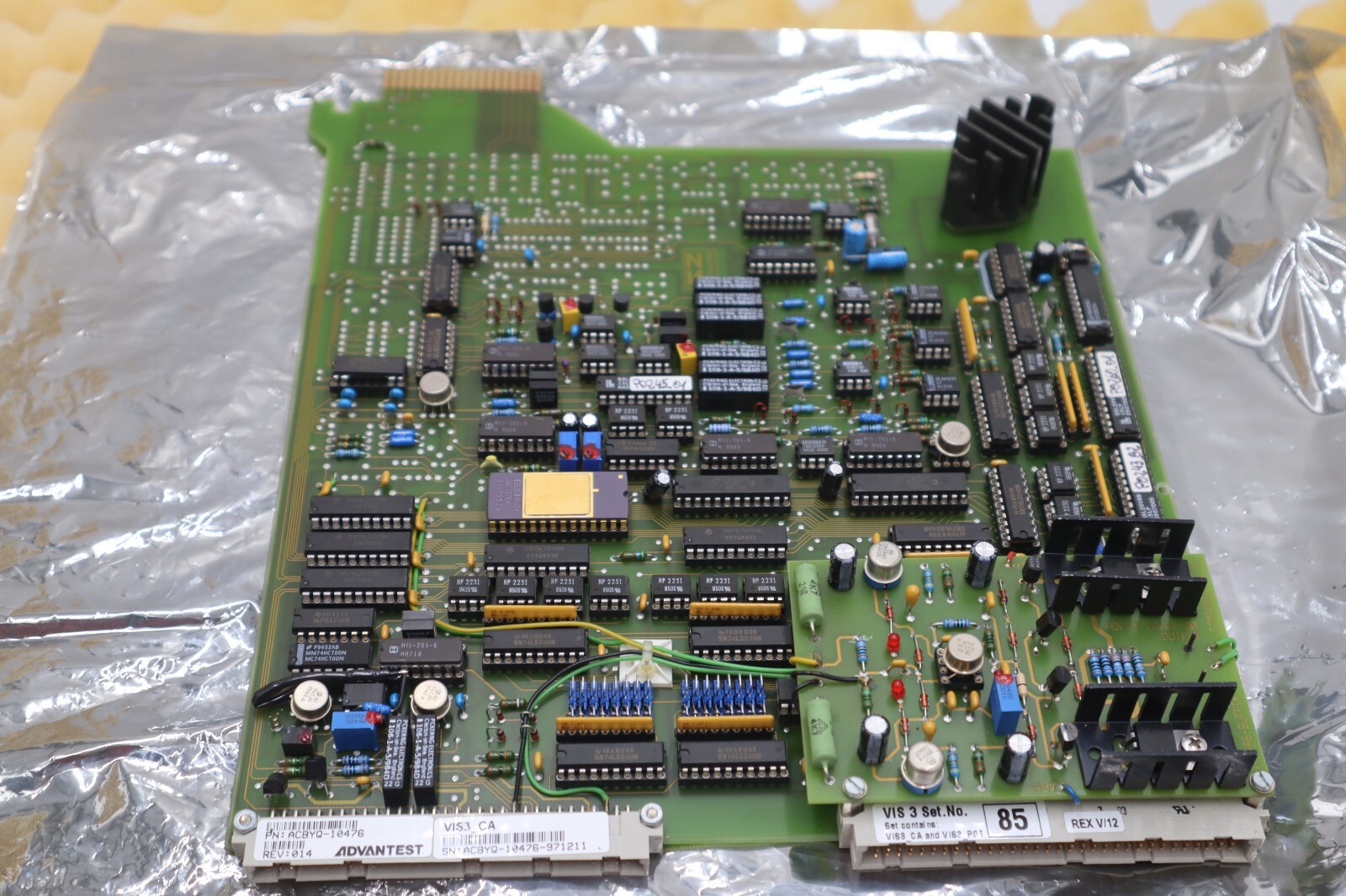 Used ADVANTEST ACBYQ-10476 VIS3_CA REV 014 STOCK #1008A
