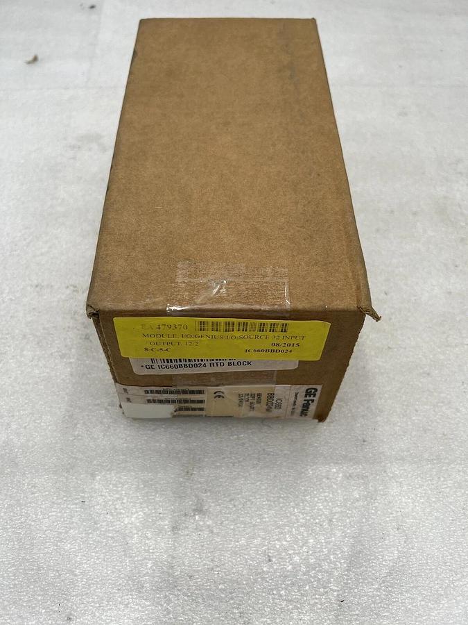 GE FANUC GENIUS  IC660BBD024W GENIUS 32PT SOURCE BLOCK 12/24VDC STOCK 3333