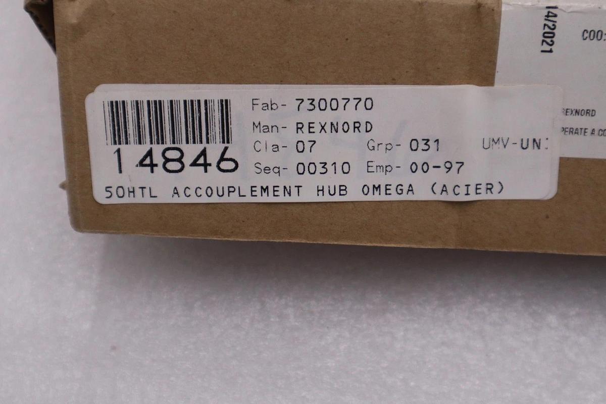 Used NEW REXNORD 10287471 TAPER-LOCK HUB 50HTL 7300830 - STOCK GF483A