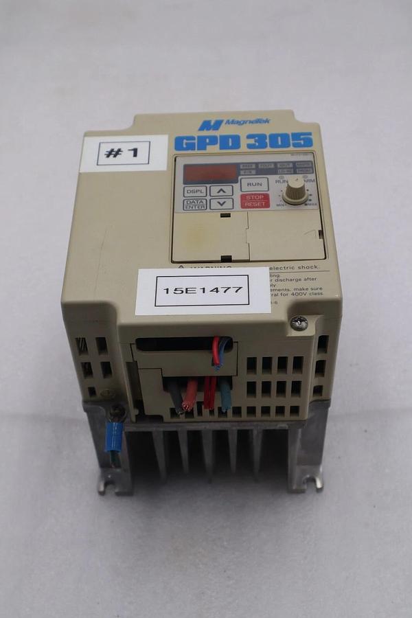 Used MAGNETEK JDB003 AC DRIVE GPD 305 STOCK #L-767