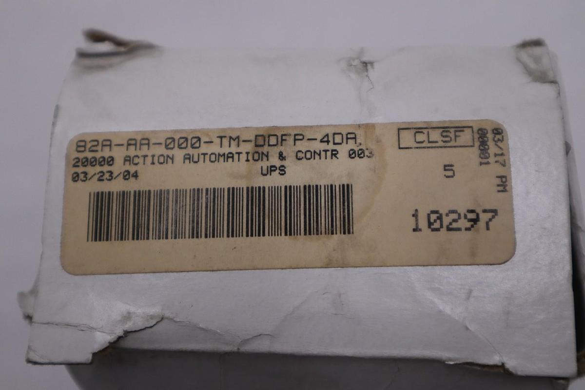 MAC VALVES INC 82A-AA-000-TM-DDFP-4DA VALVE - STOCK GF260A