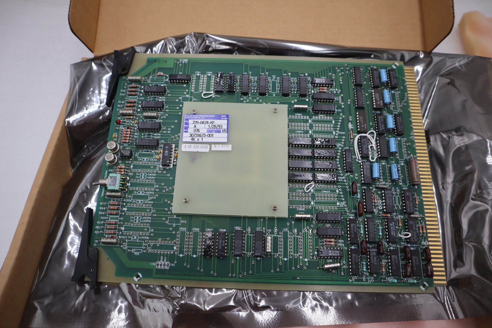 Used NEW OPEN BOX Honeywell 30731673-501 Core Memory Card PLC Rack Circuit Board G604
