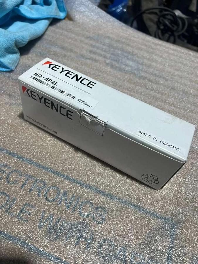 Used NEW OPEN BOX KEYENCE NQ-EP4L Ethernet IP I/OLINK Block STK L794CC