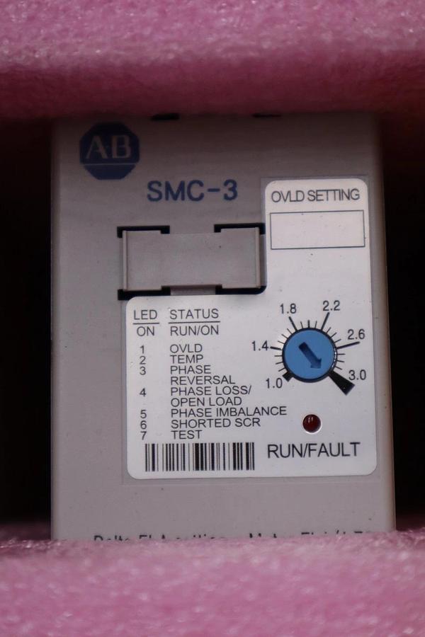 Used Allen Bradley 150-C3NCD Ser B 150 SMC-3 Smart Motor Controller 3A - STOCK GF57
