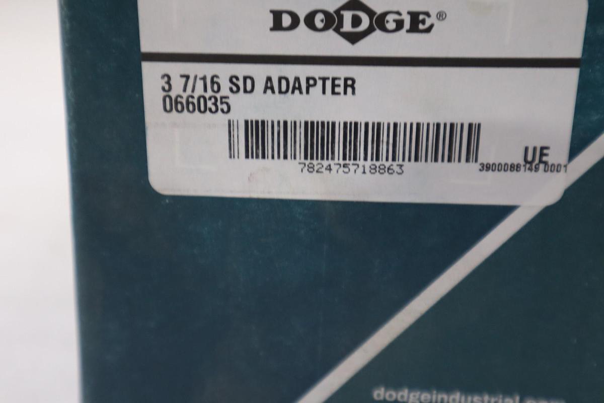 DODGE 066035 3 7/16 SD ADAPTER - NEW IN BOX - STOCK GF995