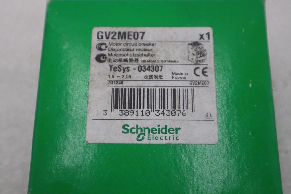 Used Schneider Electric GV2ME07 Manual Motor Circuit Breaker - STOCK GF559A