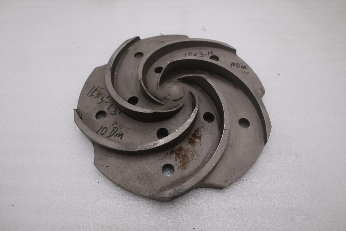 Goulds 68720 5-Vane Impeller 3196 Pump 1.5x3-13 316SS - STOCK G418B