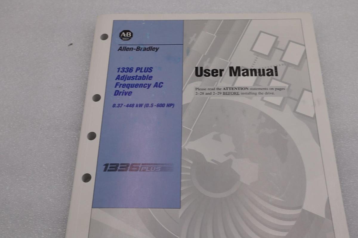 Used NEW ALLEN BRADLEY 1336S-BRF75-AA-EN-L6 / 1336SBRF75AAENL6 7.5 VFD STOCK 2205
