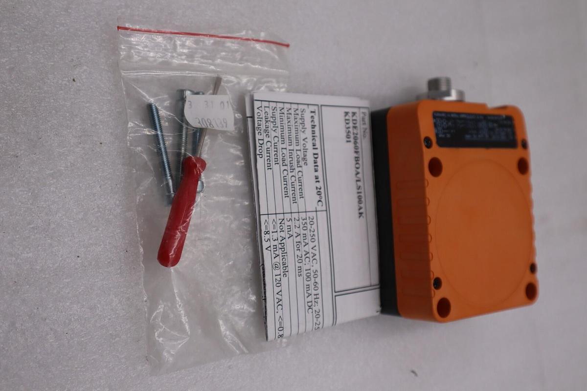 NEW IFM ELECTRONIC KD3501 SENSOR STOCK H322A