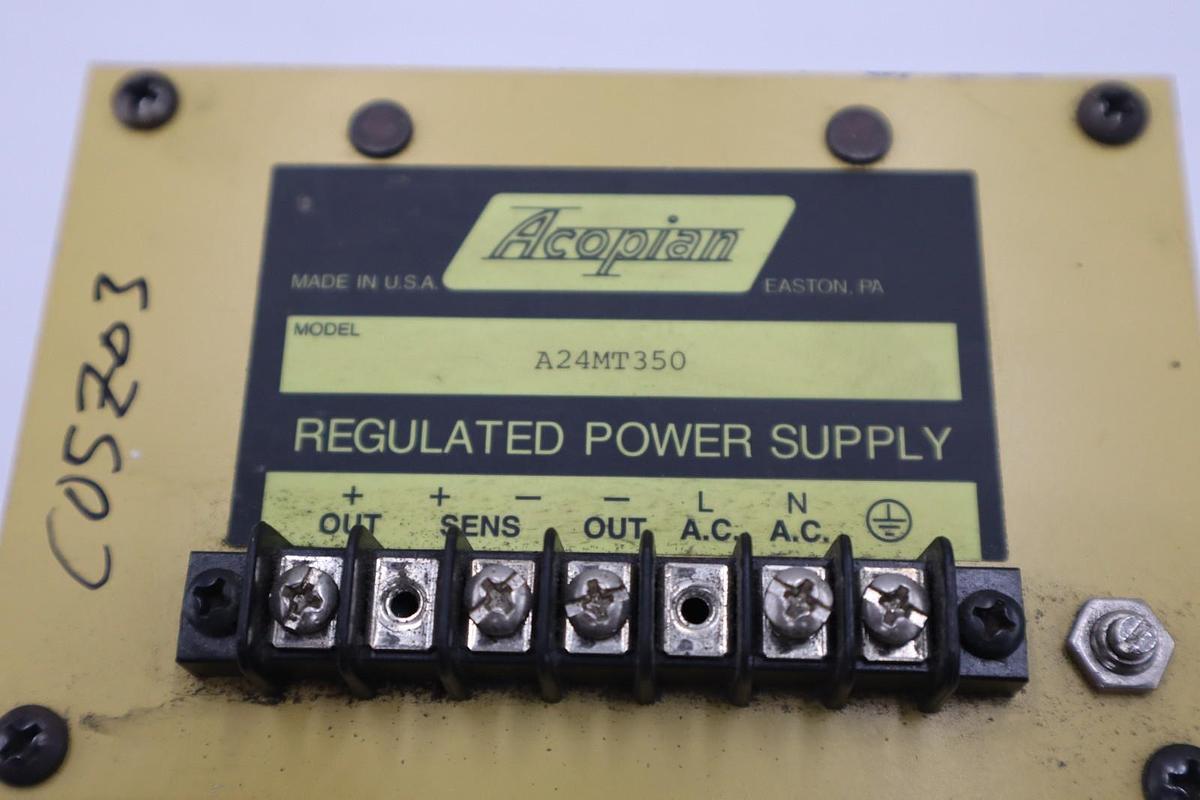 Used Acopian A24MT350 Regulated Power Supply STOCK H1135