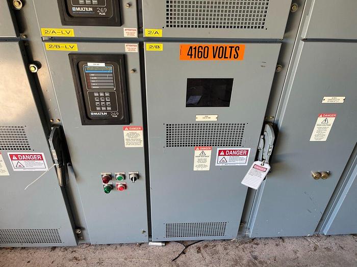 Used ROCKWELL AUTOMATION ALLEN-BRADLEY CENTERLINE VACUUM STARTER MCC 4160 VOLTS