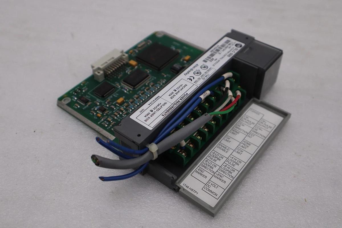 Used AB ALLEN BRADLEY 1746-HSTP1 SER E STEPPER CONTROL MODULE STK 5354