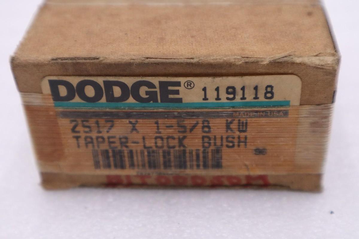 LOT OF 4 - DODGE 119118 2517X1-5/8 NSMP - STOCK G42B