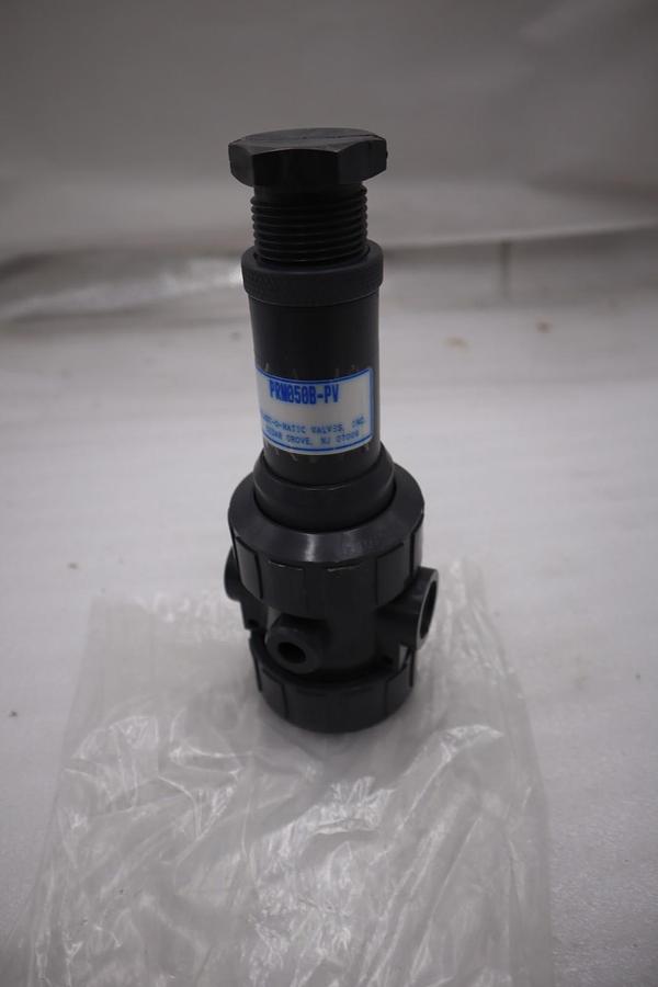 NEW PLAST-O-MATIC PRM050B-PV 5-75 PSI VALVE STOCK H1272
