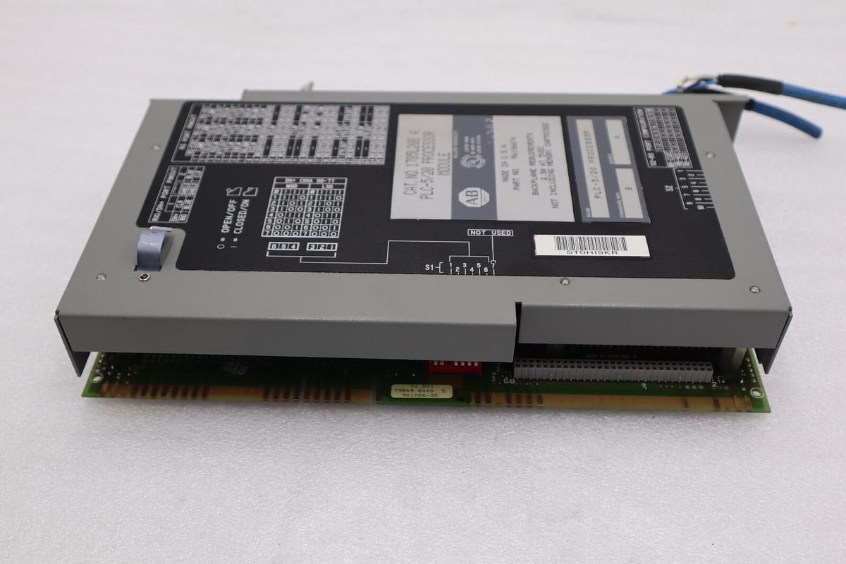 Used Allen Bradley AB 1785-L20B A PLC 5/20 Module Programmable Controller STK 5303
