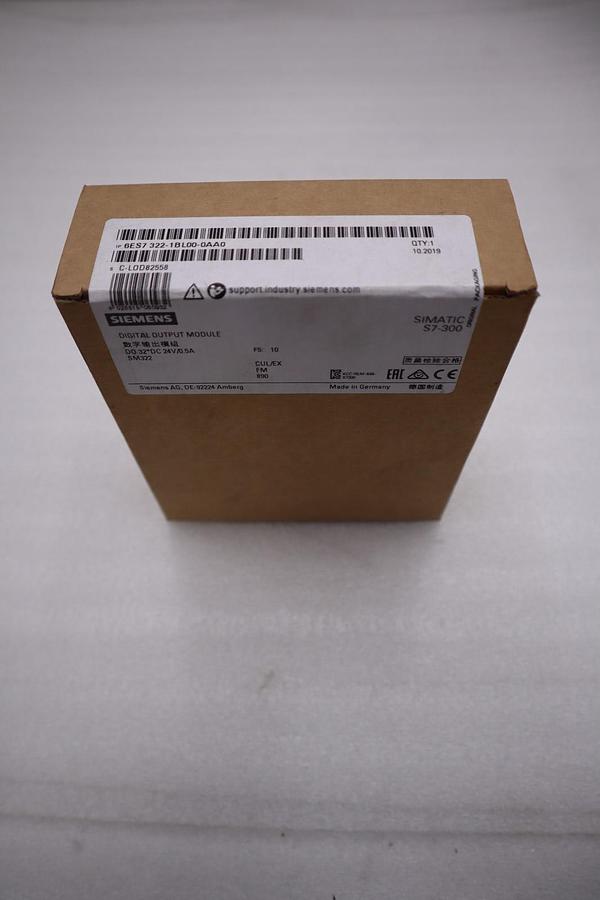 Siemens 6ES7 322-1BL00-0AA0 DIGITAL OUTPUT MODULE SIMATIC S7-300 NEW STOCK H25A