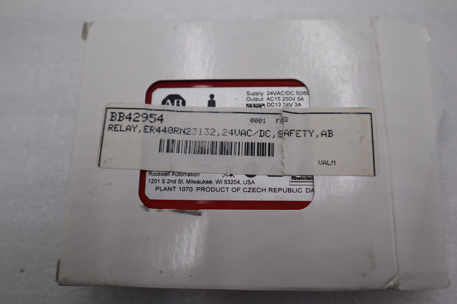 NEW Allen Bradley 440R-N23132 Safety Relay GuardMaster STOCK K-110C